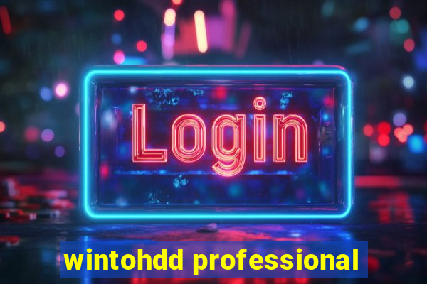 wintohdd professional